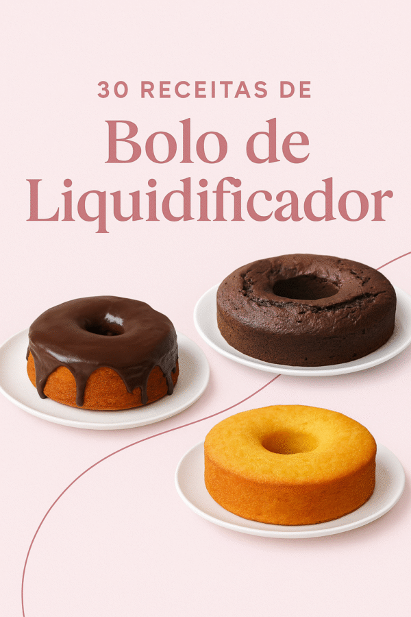 30 Bolos de liquidificador [premium]